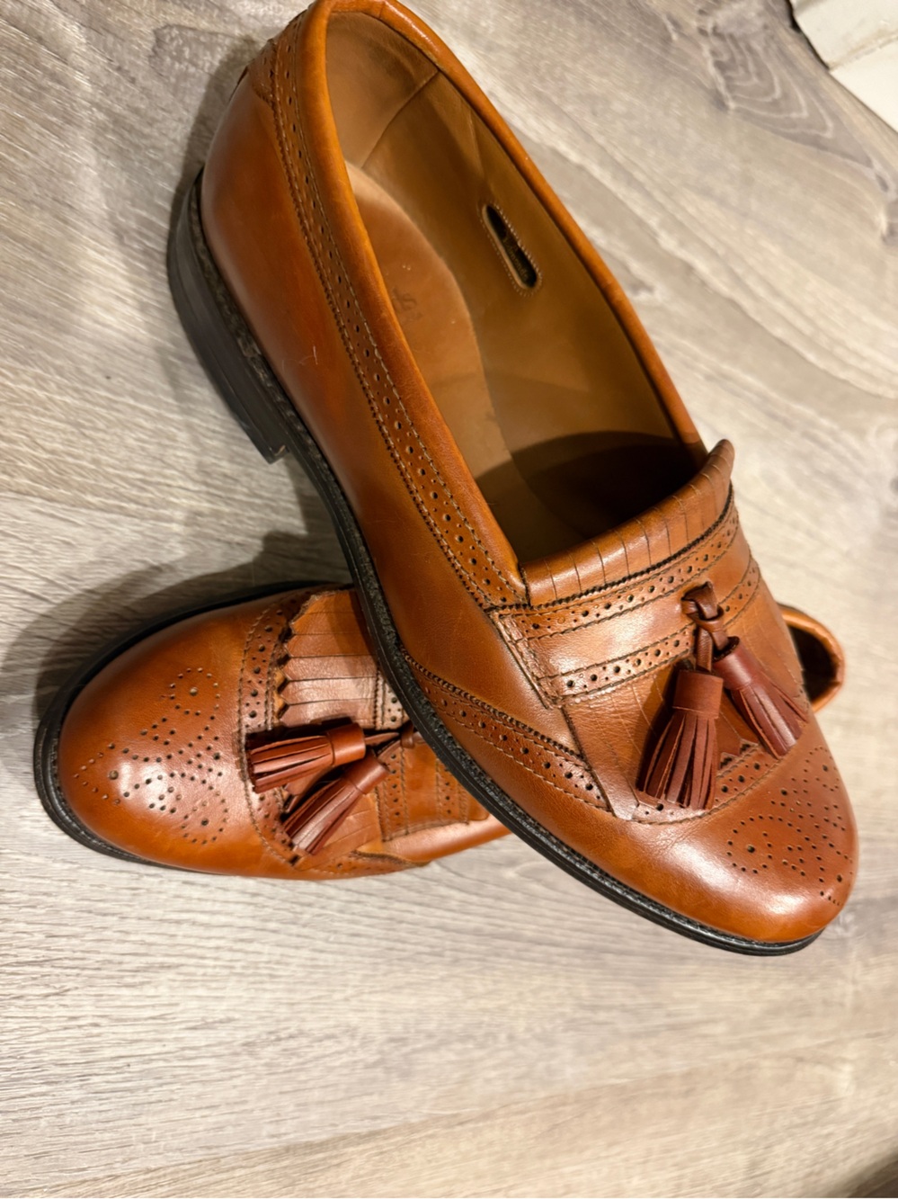 Allen Edmonds Men Cognac Size 10